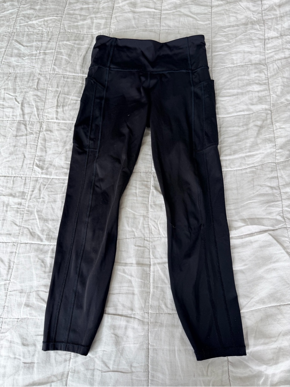 Athleta Ultimate Stash 7/8 leggings black size Small - Picture 3 of 5